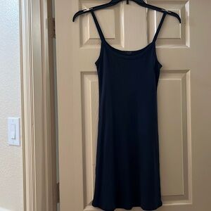 Cute Black Scallop Strap Brandy Melville/John Galt Dress